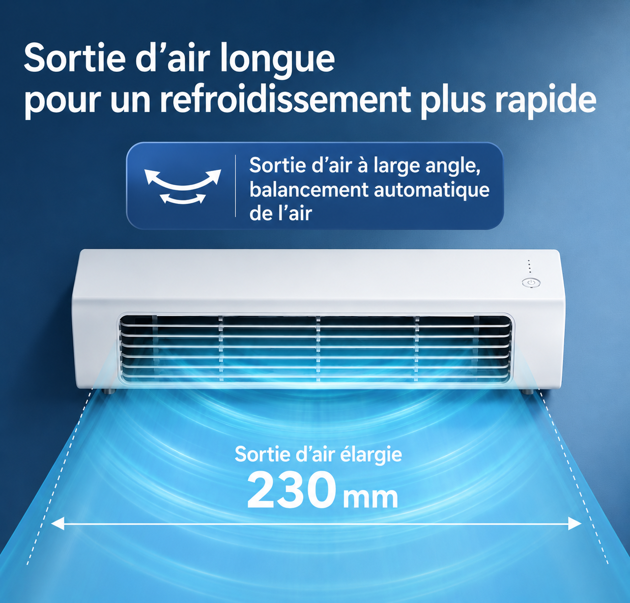 Elomaz Ventilateur Sans Pales Portable Rechargeable Silencieux
