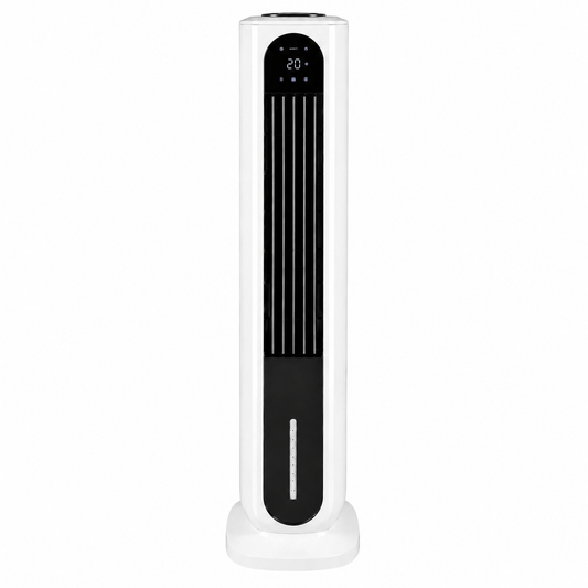 Elomaz Rafraîchisseur d’Air Colonne 4-en-1 Silencieux avec Télécommande et Réservoir 7L